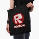 Эко сумка шоппер Роблокс (Roblox) (9227-1708) 41x35 см Черный - изображение 3