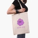 Эко сумка шоппер Время приключений Принцесса пупырка (Adventure Time Lumpy Space Princess) (9227-1575) 41x35 см Бежевый - изображение 2
