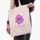 Эко сумка шоппер Время приключений Принцесса пупырка (Adventure Time Lumpy Space Princess) (9227-1575) 41x35 см Бежевый - изображение 3