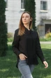 Лляна блуза VIL'NI Норфолк чорний 50 - зображення 1
