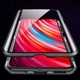Магнітний чохол із захисним склом для Xiaomi Redmi Note 8T Чорний (085168_1) - зображення 3