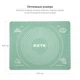 Коврик для формовки и выпечки теста RZTK Силиконовый 400х500 мм с разметкой Mint - изображение 5