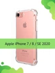 Силіконовий протиударний чохол на Iphone 7/8/SE прозорий (HbP37835433) - зображення 1
