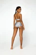 Купальник (Шорты-плавки и Топ) Designed for Fitness Moto Girl Silver S - изображение 2