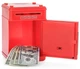 Игрушечный сейф-копилка UFT Cashbox Red музыкальный с электронным купюроприемником (UFTCashboxRed) - изображение 2
