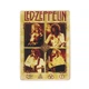 Дерев'яний постер Wood Posters "Led Zeppelin. Лед Зеппелін. Склад. Колаж" (A4 формат, фанера) (pvx0105) - зображення 1