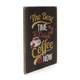 Деревянный постер Wood Posters "The best time to drink coffee is now" (A4 формат, фанера) (pvb0029) - изображение 2