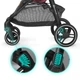 Прогулянкова коляска Kinderkraft Grande LX Burgundy (KKWGRANBRG00LX) - зображення 9