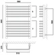 Полотенцесушитель Gorgiel Europa AE 660/560 - изображение 2