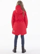Подростковое зимнее пальто для девочки Huppa Janelle 18020014-70004 140 см Красное (4741468808185) - изображение 4