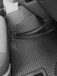 Коврики в салон Volkswagen T6.1 Caravelle 2019- + Tunnel RIGUM Резиновые Черные Комплект из 3-х ковриков - изображение 3