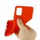 Силіконовий (TPU) чохол Deexe Silicone Case для Samsung Galaxy A51 (А515) - Red - зображення 3