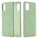 Силиконовый (TPU) чехол Deexe Silicone Case для Samsung Galaxy A51 (А515) - Green - изображение 1