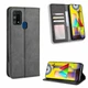 Чехол-книжка Deexe Retro Style для Samsung Galaxy M31 (M315) - Black - изображение 1