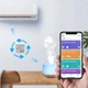 Умный Wi-Fi датчик температуры и влажности воздуха термогигрометр Haozee Черный Черный (HZ102DB) - изображение 3