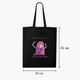 Эко сумка шоппер Время приключений Принцесса бубльгум (Adventure Time Princess Bubblegum) (9227-1576) 41x35 см Черный - изображение 5