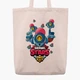 Еко сумка шопер Бравл старс (Brawl Stars) (9227-1704) 41x35x8.5 см Бежевий - зображення 1