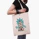 Еко сумка шопер Морті Сміт Рік та Морті (Morty Smith Rick and Morty) (9227-2930) 41x35 см Бежевий - зображення 2