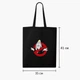 Эко сумка шоппер на молнии Охотники за привидениями (Ghostbusters) (9227-2079) 41x35 см Черный - изображение 7