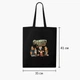 Эко сумка шоппер на молнии Гравити Фолз (Gravity Falls) (9227-2628) 41x35 см Черный - изображение 7
