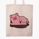 Еко сумка шопер Гравіті Фолз Пухля (Gravity Falls Waddles) (9227-2626) 41x35 см Бежевий - зображення 1