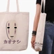 Эко сумка шоппер Унесённые призраками Безликий Бог Каонаси (Spirited Away Faceless God Kaonashi) (9227-2646) 41x35x8.5 см Бежевый - изображение 5
