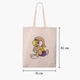 Еко сумка шопер Луні Тюнз Лола Банні (Looney Tunes Lola Bunny) (9227-2885) 41x35 см Бежевий - зображення 5