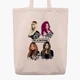 Эко сумка шоппер Блэк Пинк (BlackPink) (9227-1341) 41x35x8.5 см Бежевый - изображение 1