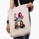 Эко сумка шоппер Блэк Пинк (BlackPink) (9227-1341) 41x35x8.5 см Бежевый - изображение 3