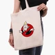 Эко сумка шоппер Охотники за привидениями (Ghostbusters) (9227-2079) 41x35 см Бежевый - изображение 3