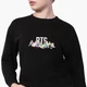 Свитшот для девочек БТС (BTS) (9509-1061) 146-152 см Черный - изображение 2