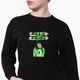 Свитшот для девочек Билли Айлиш (Billie Eilish) (9509-1207) 134-140 см Черный - изображение 2