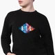 Свитшот для девочек БТС (BTS) (9509-1062) 134-140 см Черный - изображение 2