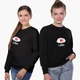 Свитшот для девочек Лайк (Likee) (9509-1711) 134-140 см Черный - изображение 4