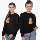 Свитшот для девочек Билли Айлиш (Billie Eilish) (9509-1605) 158-164 см Черный - изображение 4