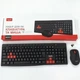 Безпровідний комплект клавіатура і миша HAVIT HV-KB257GCM Black - зображення 1