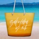 Пляжна сумка Malibu Закохана у літо 50х36х15 см - зображення 1