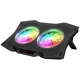 Підставка для ноутбука з охолодженням HAVIT HV-F2072 с подсветкой RGB Чорний - зображення 1