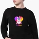 Свитшот для девочек Лайк Единорог (Likee Unicorn) (9509-1594) 158-164 см Черный - изображение 2