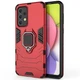 Чехол с подставкой Deexe Hybrid Case для Samsung Galaxy A33 - Red - изображение 2