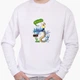 Свитшот мужской Рик и Морти (Dracarys Rick and Morty) (8771-2083) Белый XXL - изображение 1