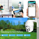 Уличная 2Mp IP66 IP WIFI камера видеонаблюдения IPTZ с удаленным доступом онлайн с блоком питания - изображение 6