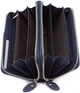 Кожаный клатч кошелек на две молнии ST Leather (ST238-2) 98420 Синий - изображение 2