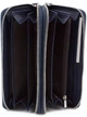 Кожаный клатч кошелек на две молнии ST Leather (ST238-2) 98420 Синий - изображение 5