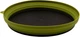Тарелка Tramp плоская силиконовая с пластиковым дном olive 1070 мл TRC-124 - olive (25 х 25 х 4см) - изображение 1