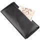 Кожаный кошелек женский ST Leather 18,5х9 см (acs0015303) Черный - изображение 5