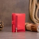 Кошелек-визитница ST Leather из натуральной кожи для карт вертикальный красный (bg192fash11) - изображение 14