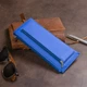Горизонтальный тонкий кошелек из кожи унисекс ST Leather 19329 Синий - изображение 10