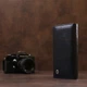 Гаманець-клатч З Візитницею St Leather Сіро-синій (139702) - зображення 7