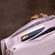 Жіночий місткий клатч ST Leather з натуральної шкіри лілового кольору для паспорта та прав (bg192fash47) - зображення 10